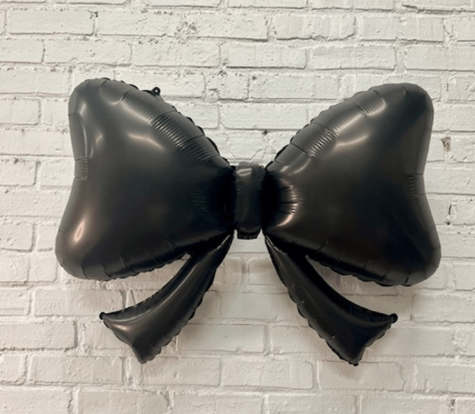 Black Bow Balloon – 40” - Ellie's Party Supply