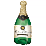 Champagne Bottle Foil Balloon - Ellie's Party Supply