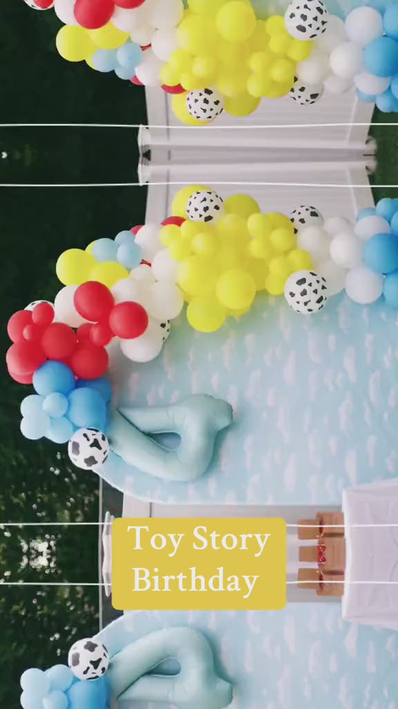 Load video: Western Balloon Garland Kit