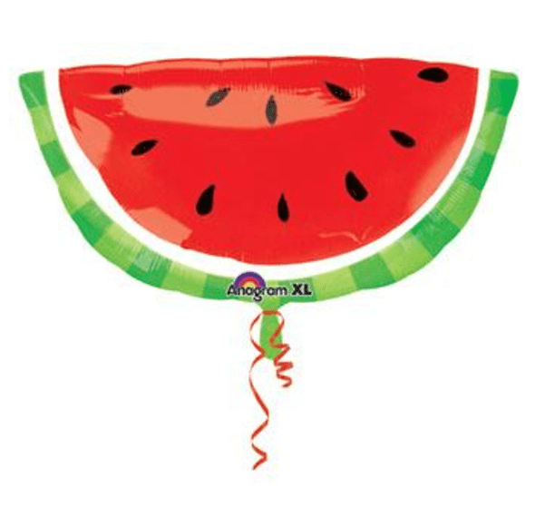 Watermelon Slice Foil Balloon – 32" Summer Party Decor - Ellie's Party Supply