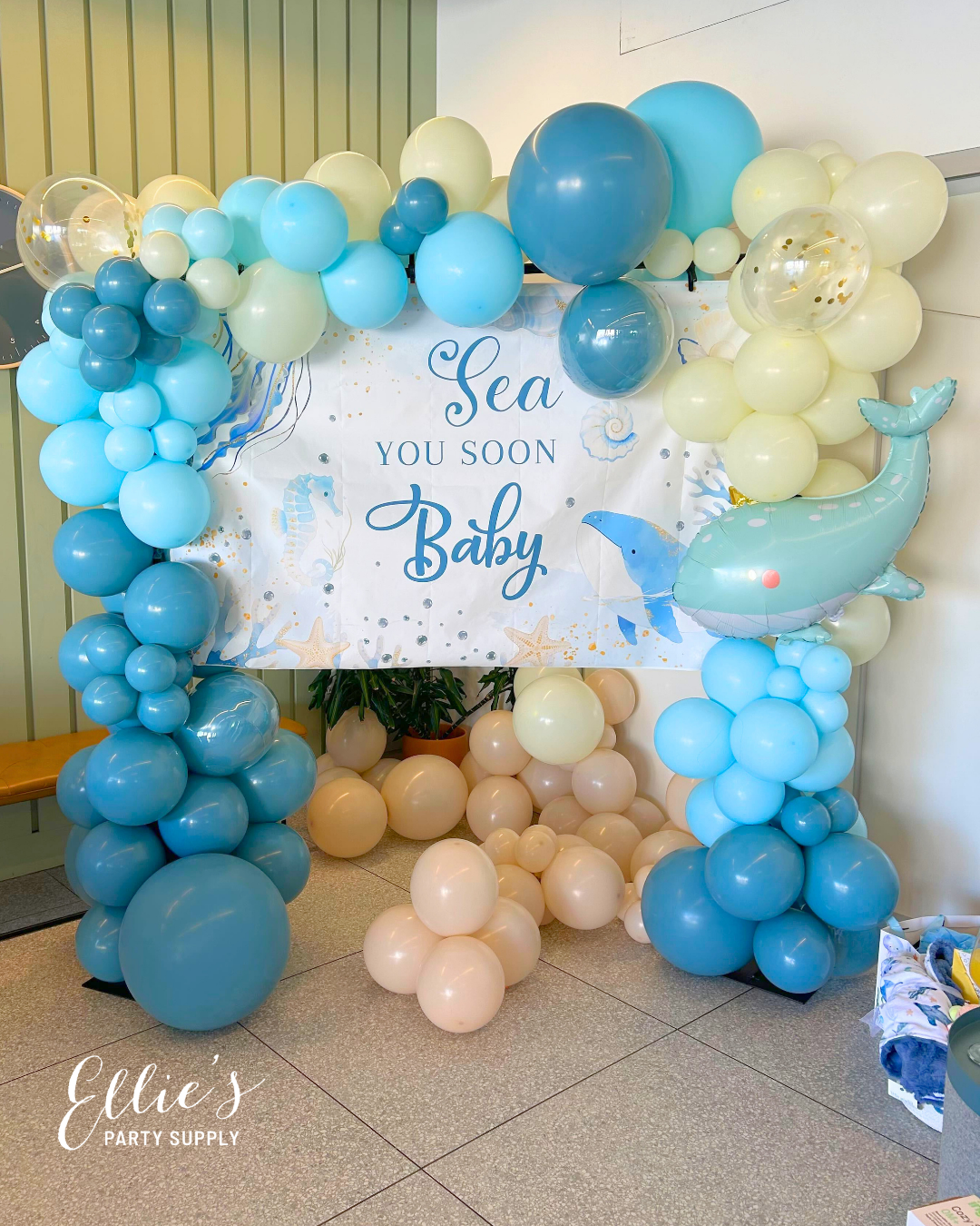 Whale Balloon - Ellie's Party Supply