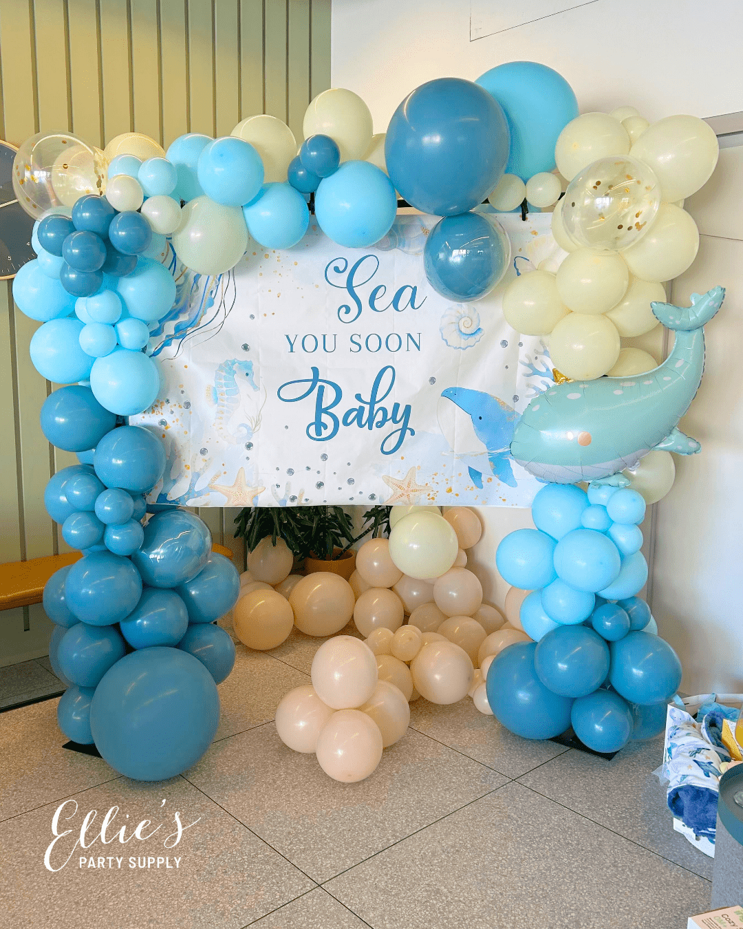 Whale Balloon - Ellie's Party Supply