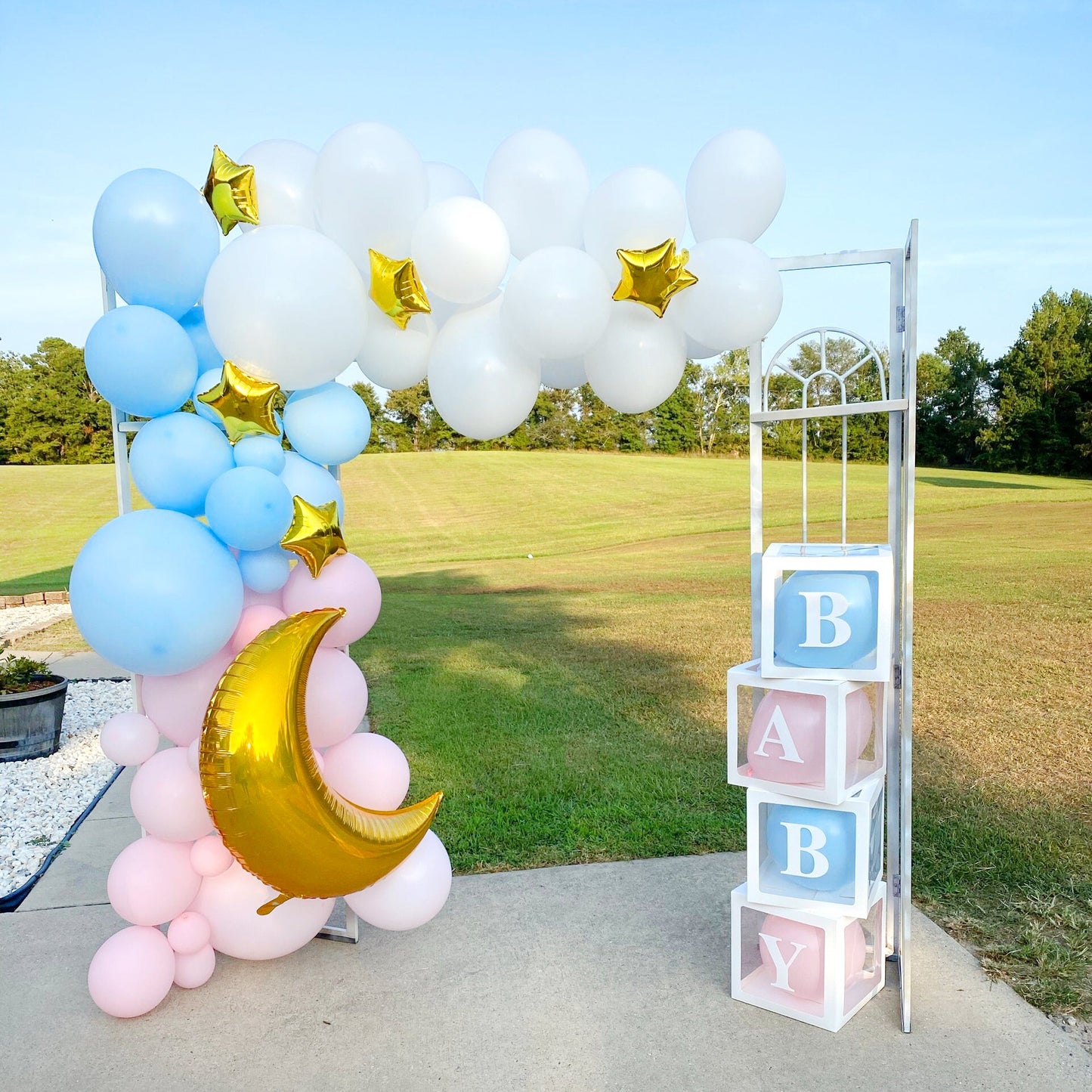 Blue Balloon Garland Kit (5 Feet) - Ellie's Party Supply