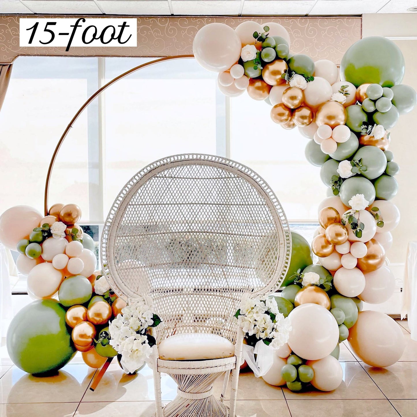 Boho Safari Neutral Balloon Arch Kit - Balloon Garland Kit - Ellie's Party Supply