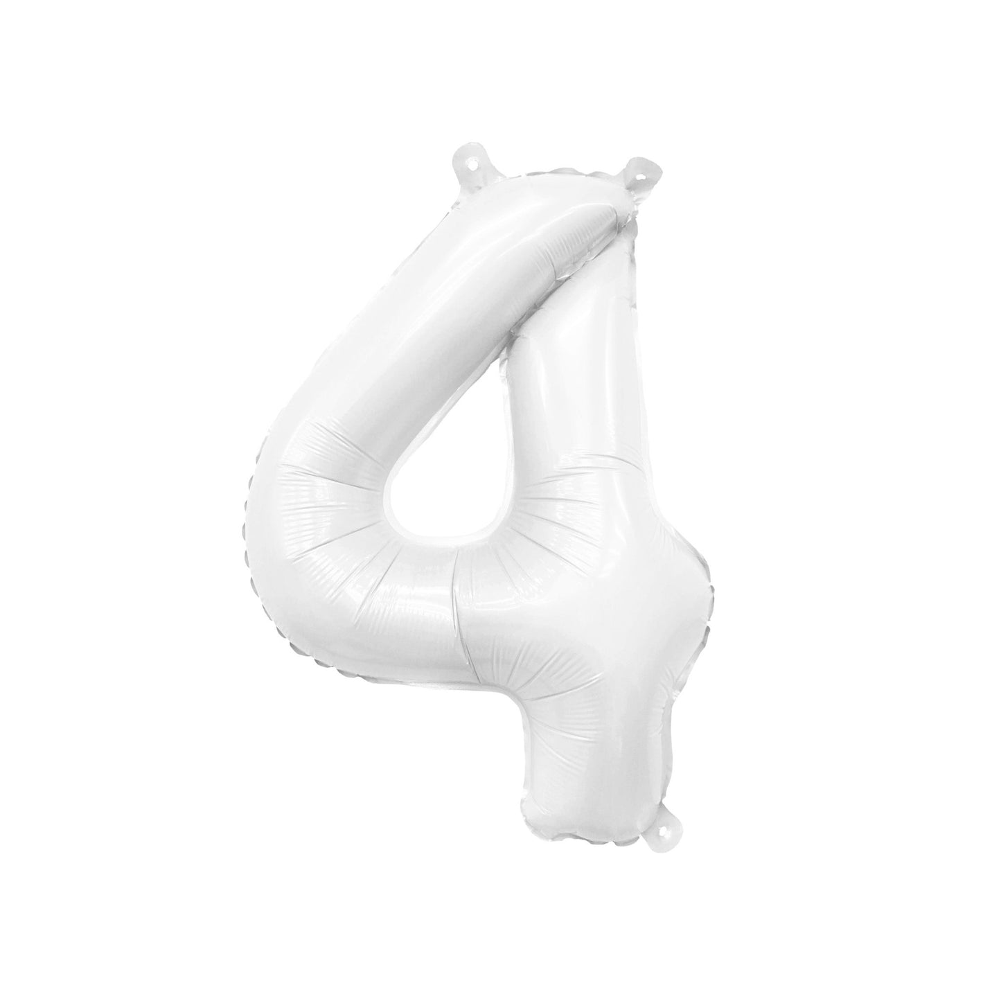 Giant White Mylar Foil Number Balloons (32 Inches) - Ellie's Party Supply