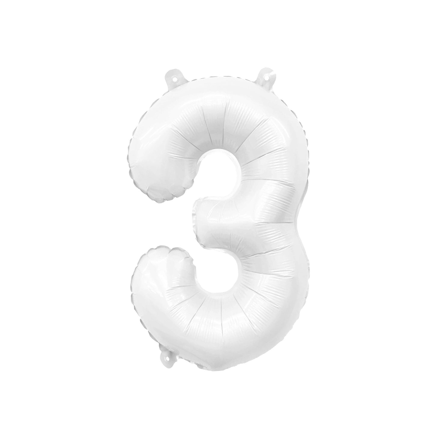 Giant White Mylar Foil Number Balloons (32 Inches) - Ellie's Party Supply