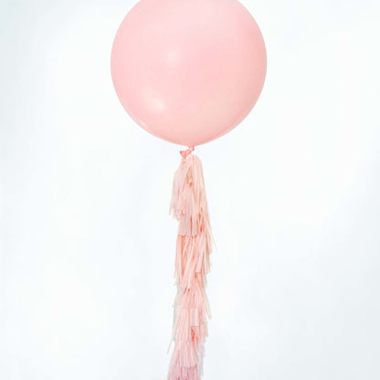 Pastel Pink Paper Tassel Tail - Tassel DIY Garland Kit - Ellie's Party Supply