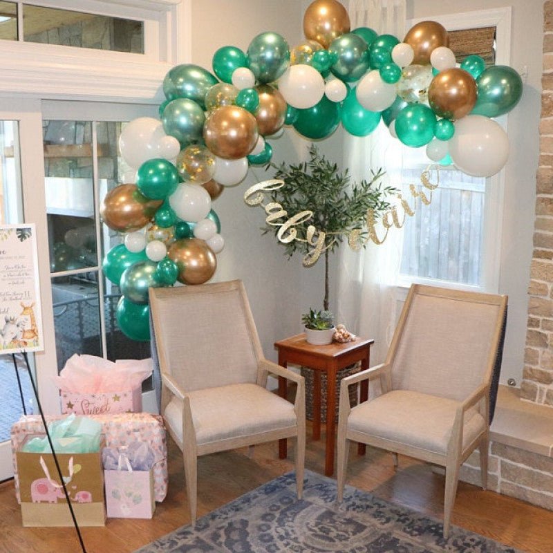 Premium Chrome Green Latex Balloon Packs (5" and 11”) - Ellie's Party Supply