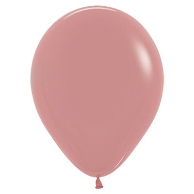 Premium Dusty Rose Latex Balloon Packs (5", 11”, 16”, 24" and 36”) - Ellie's Party Supply