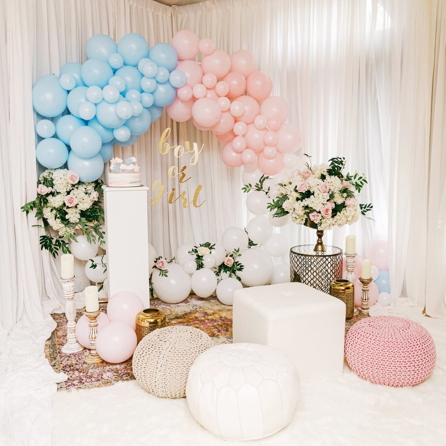 Premium Pastel Blue Latex Balloon Packs (5", 11”, 16”, 24”, and 36”) - Ellie's Party Supply