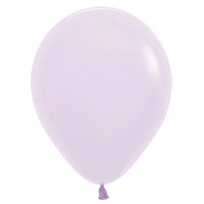 Premium Pastel Lilac Latex Balloon Packs (5", 11”, 16”, 24”, and 36”) - Ellie's Party Supply