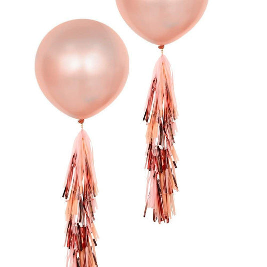 Rose Gold 3-Foot Giant Metallic Balloons - Ellie's Party Supply
