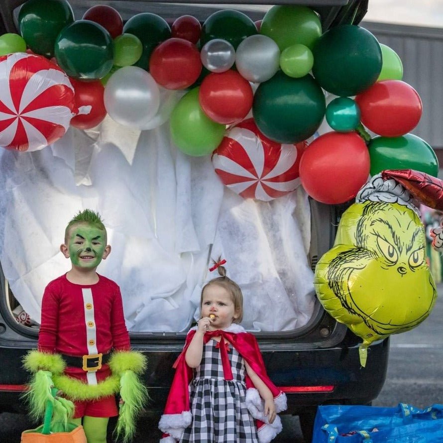 The Grinch Christmas Balloon Arch Kit - Ellie's Party Supply