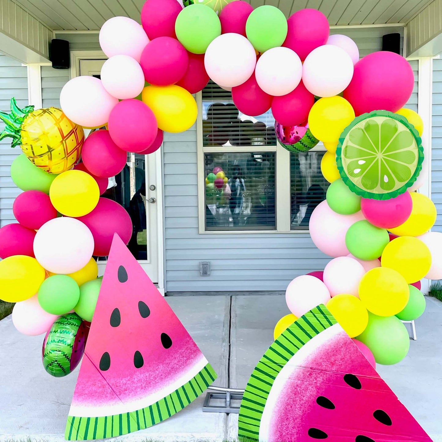 Tropical Lime Mylar Foil Balloon (18 Inches) - Ellie's Party Supply