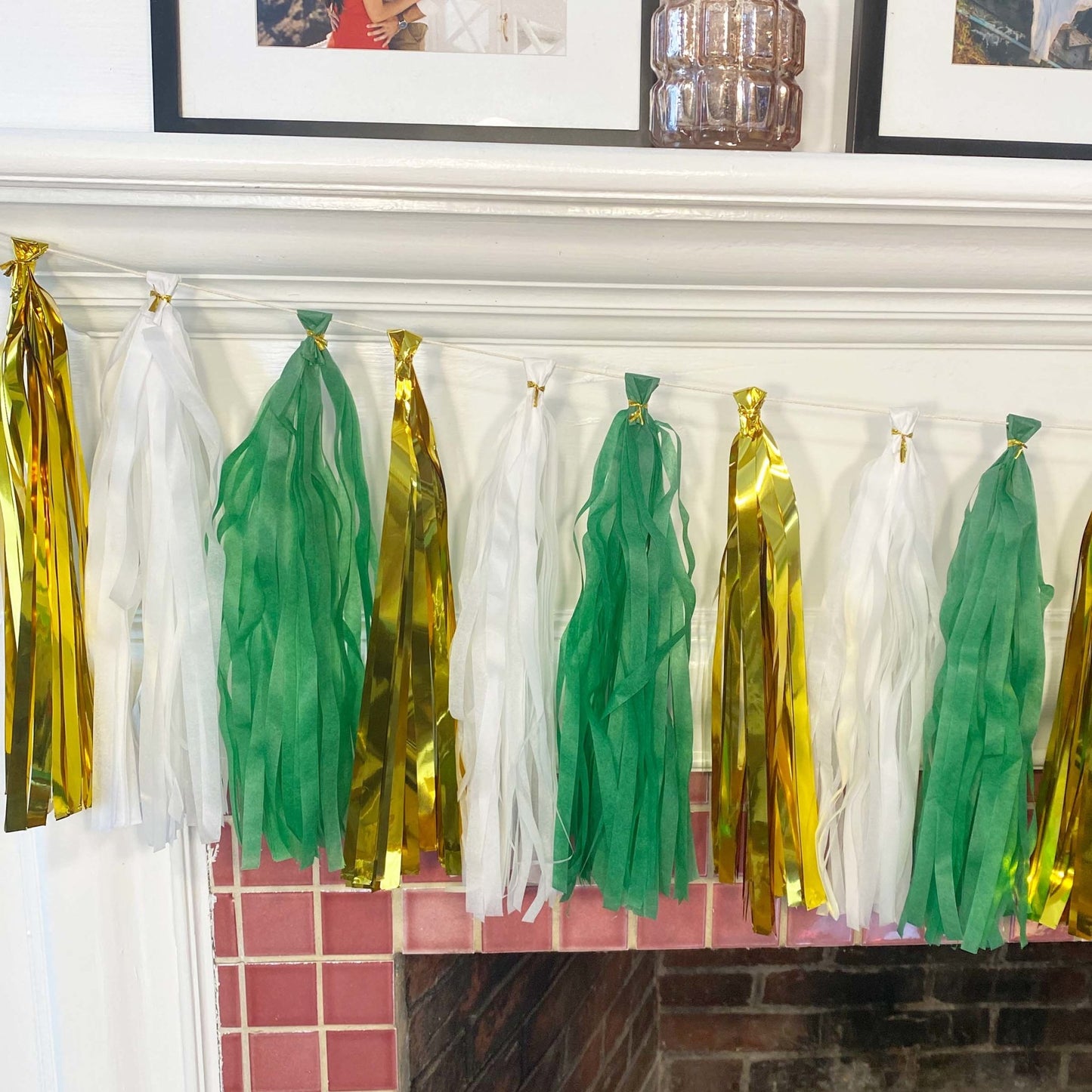 Wild One Safari Paper Tassel Tail - Tassel DIY Garland Kit - Ellie's Party Supply