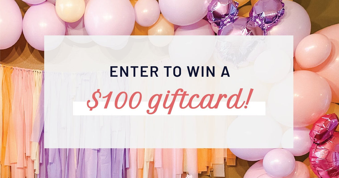 $100 Site Launch Giftcard Contest - Ellie's Party Supply