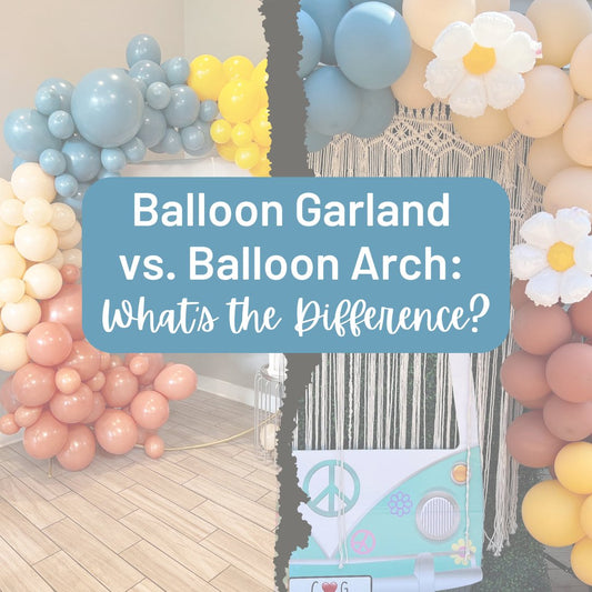 Balloon Garland vs. Balloon Arch: What’s the Difference? - Ellie's Party Supply