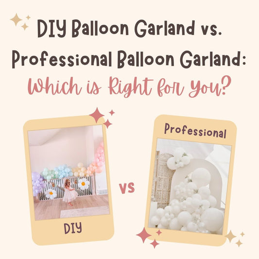 DIY Balloon Garland vs. Professional Balloon Garland: Which is Right for You? - Ellie's Party Supply