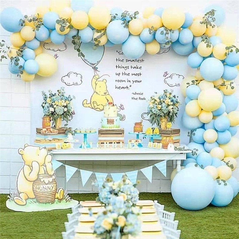 First Bee Day Party Ideas: A Blue and Yellow Balloon Setup Guide - Ellie's Party Supply