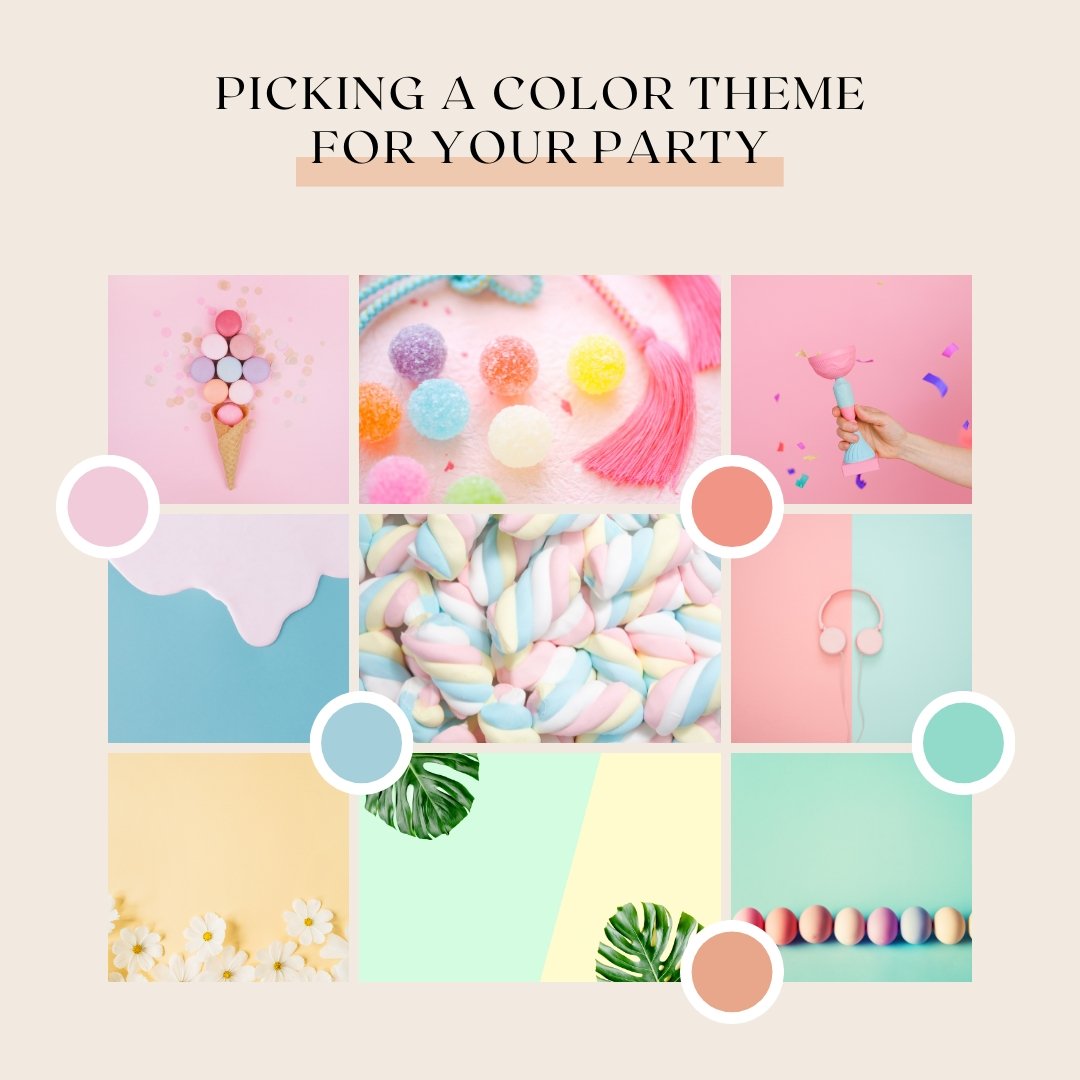 Picking A Color Theme For Your Party - Ellie's Party Supply