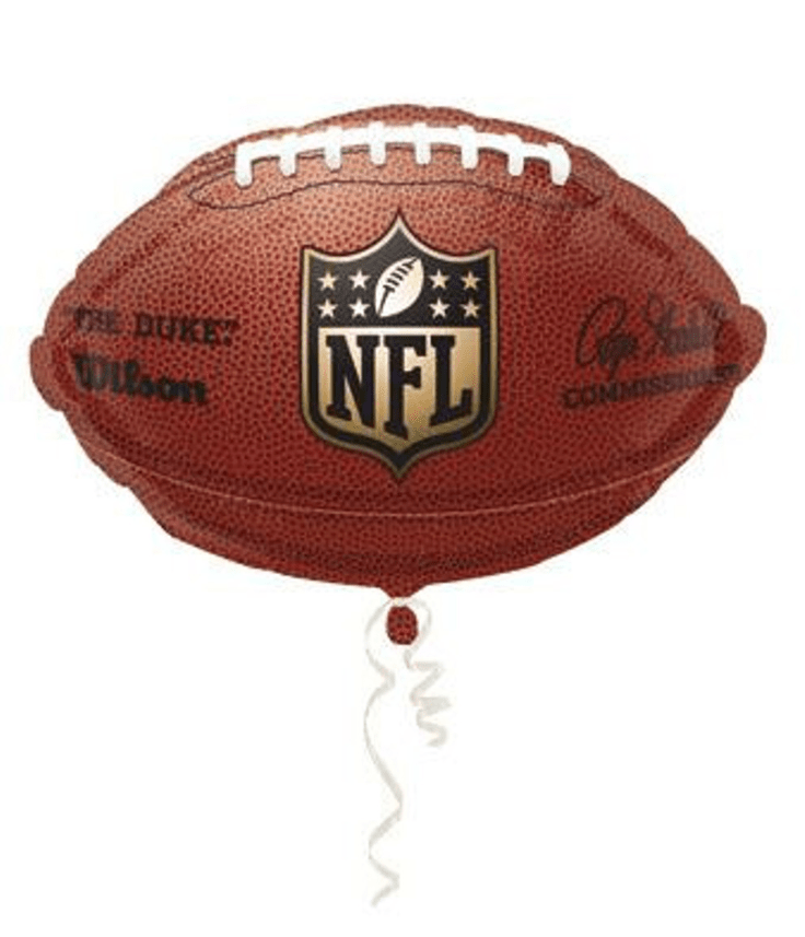 18" Football Party Balloon – Sports Theme Decor - Ellie's Party Supply