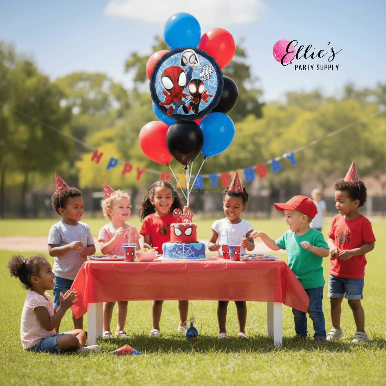 18" Spidey and His Amazing Friends Balloon - Ellie's Party Supply