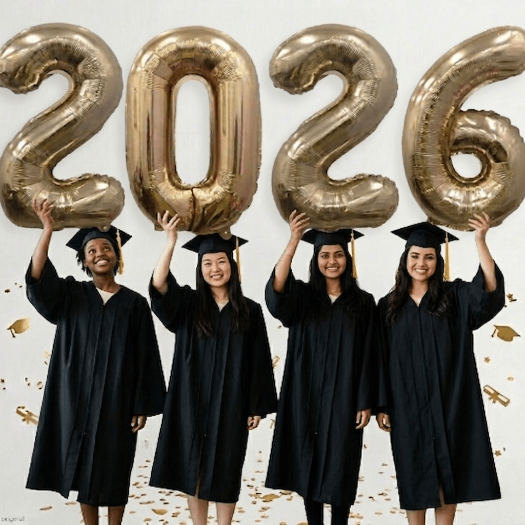 2026 Graduation Balloon Number Set - Ellie's Party Supply