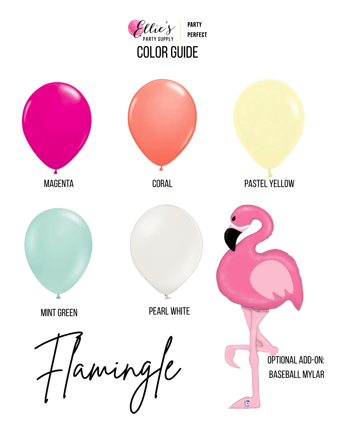 Flamingle Balloon Garland Kit