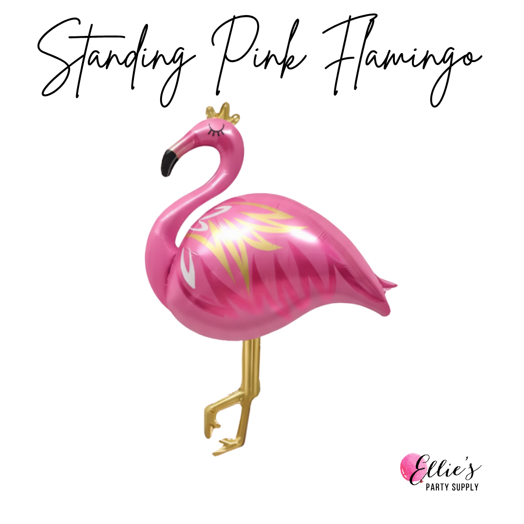 Standing Flamingo Balloon