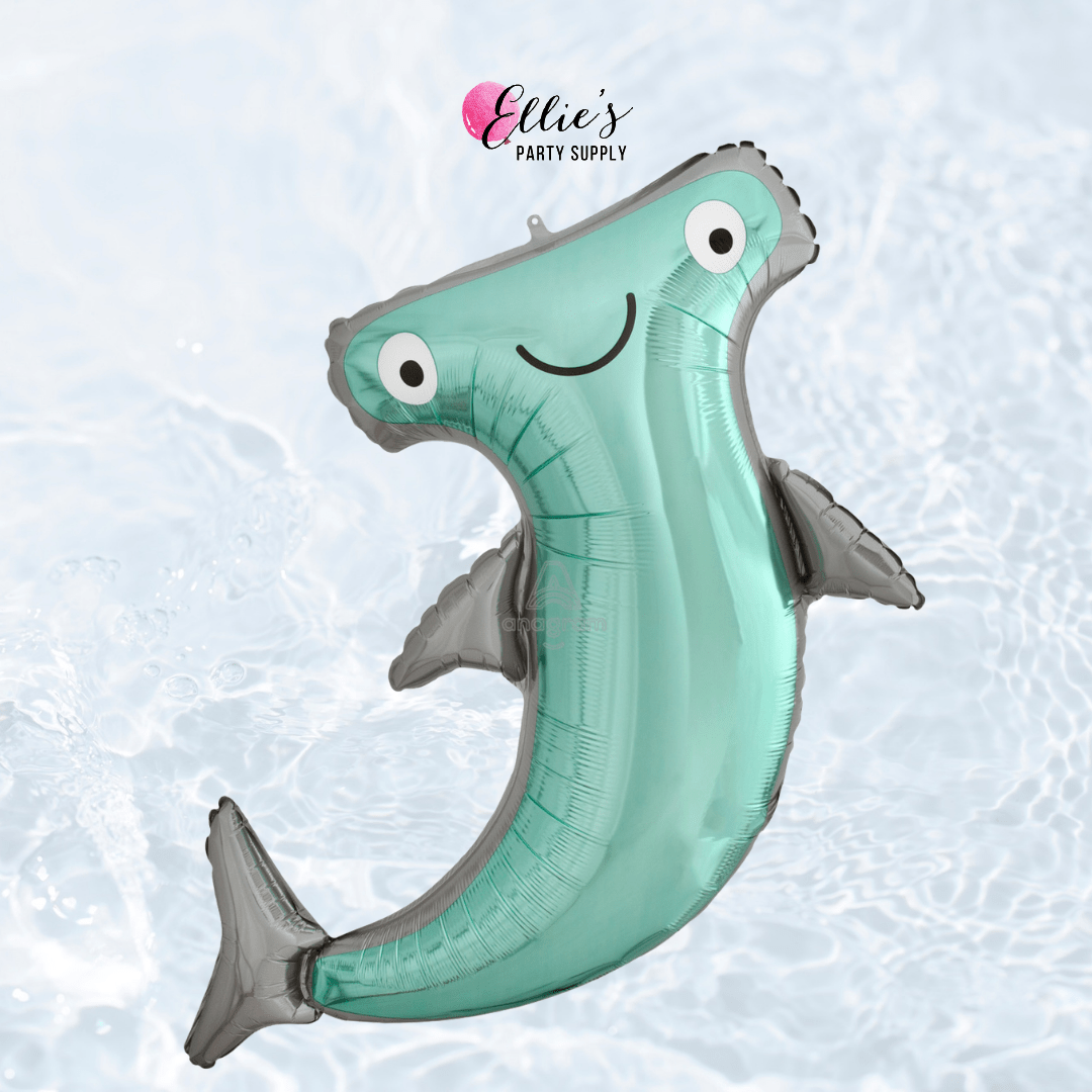 41” Hammerhead Shark Balloon - Ellie's Party Supply