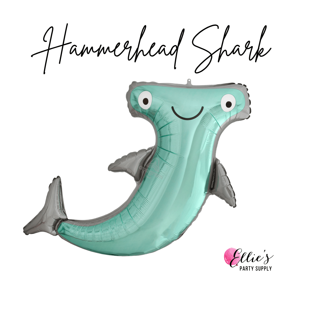 41” Hammerhead Shark Balloon - Ellie's Party Supply