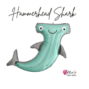 41” Hammerhead Shark Balloon - Ellie's Party Supply