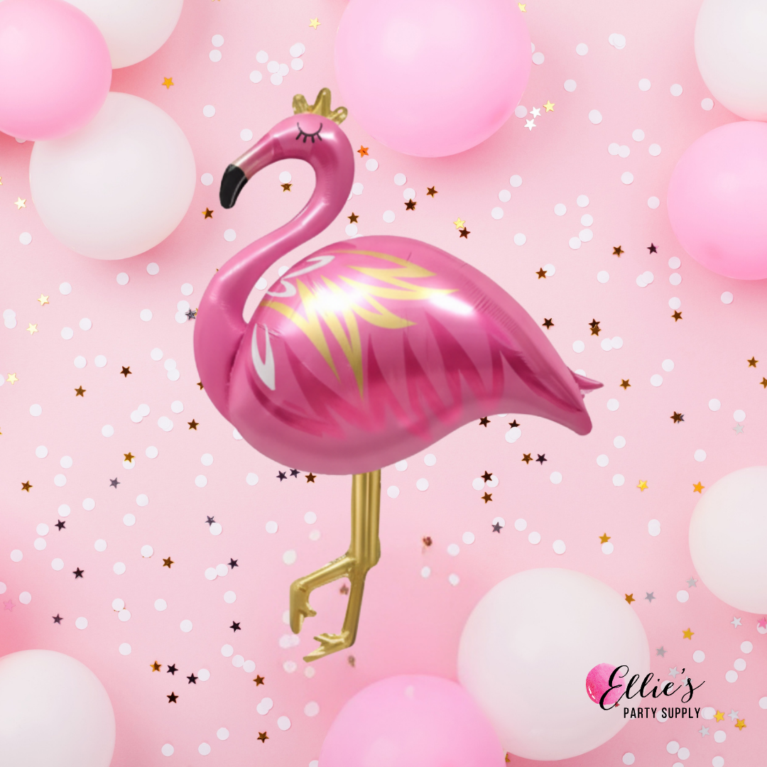 Standing Flamingo Balloon