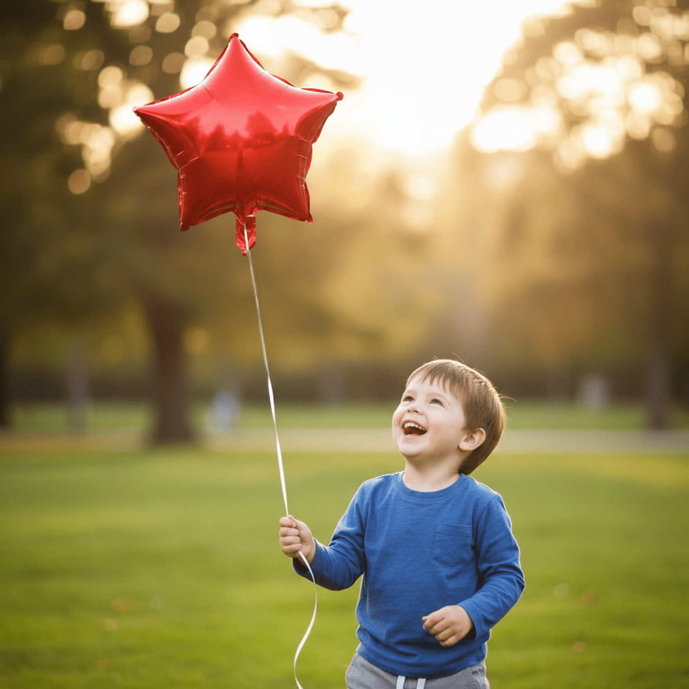 9" Red Star Balloon - Ellie's Party Supply