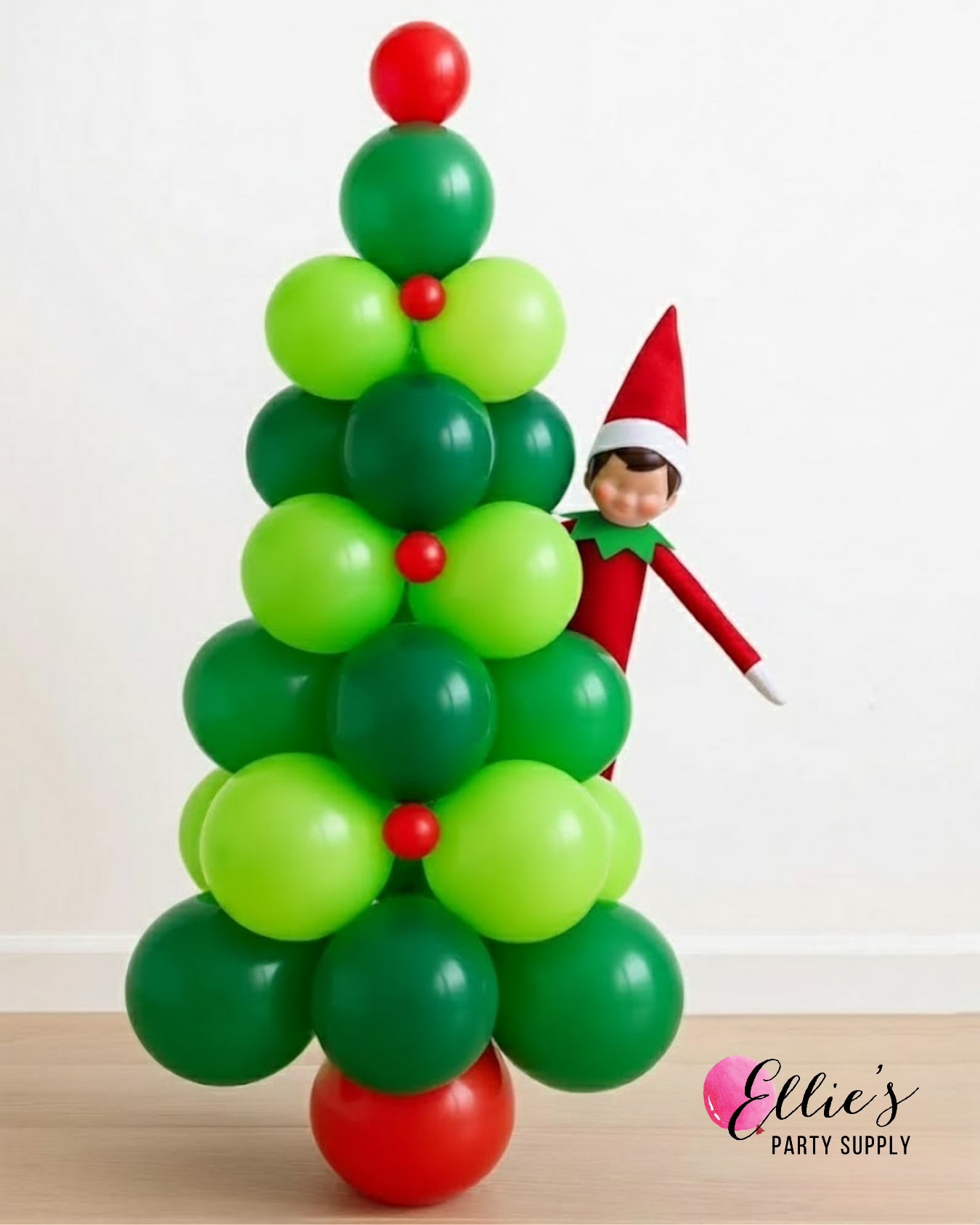 Elf Balloon Christmas Tree Hideout Kit | Elf Figure Not Included