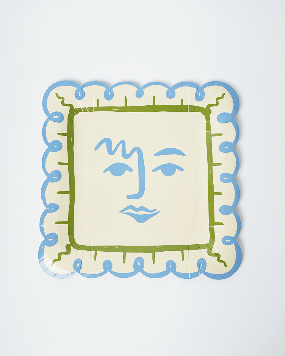 Art Party Dinner Plates (x 12) - Ellie's Party Supply