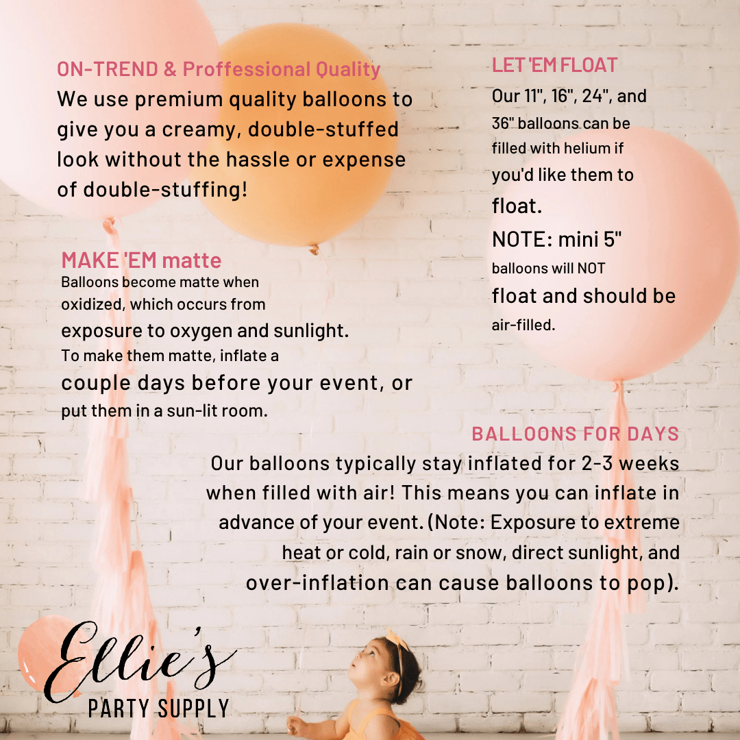 Autumn Daydream Balloon Cluster Set - Ellie's Party Supply