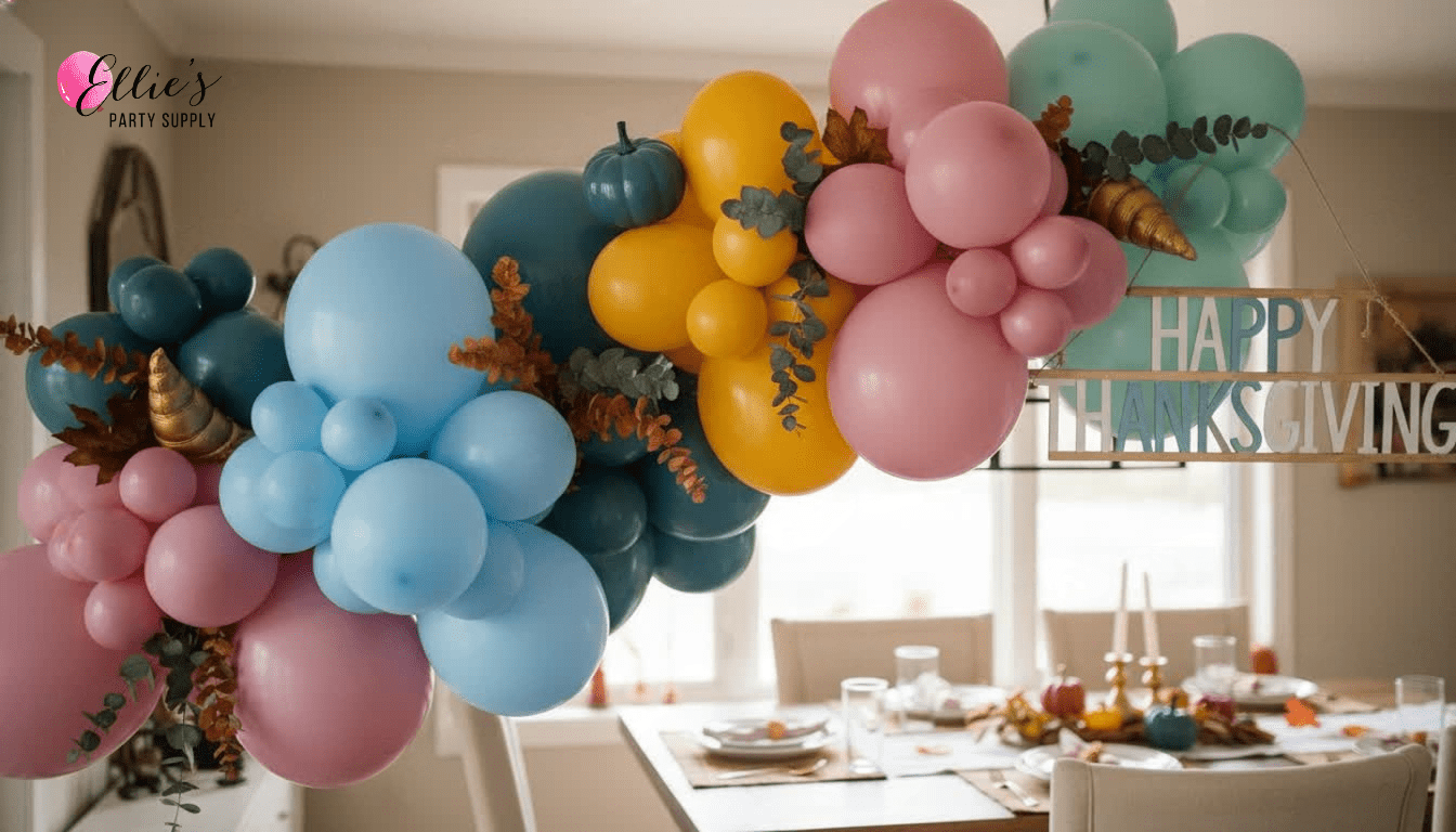 Autumn Daydream Balloon Cluster Set - Ellie's Party Supply