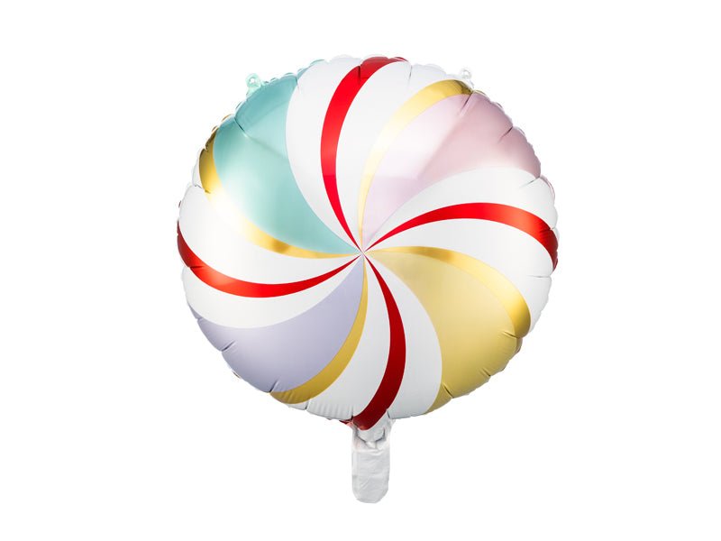 Candy Foil Balloon - Glossy Finish in Mixed Colors | 14 Inches Party Decor - Ellie's Party Supply
