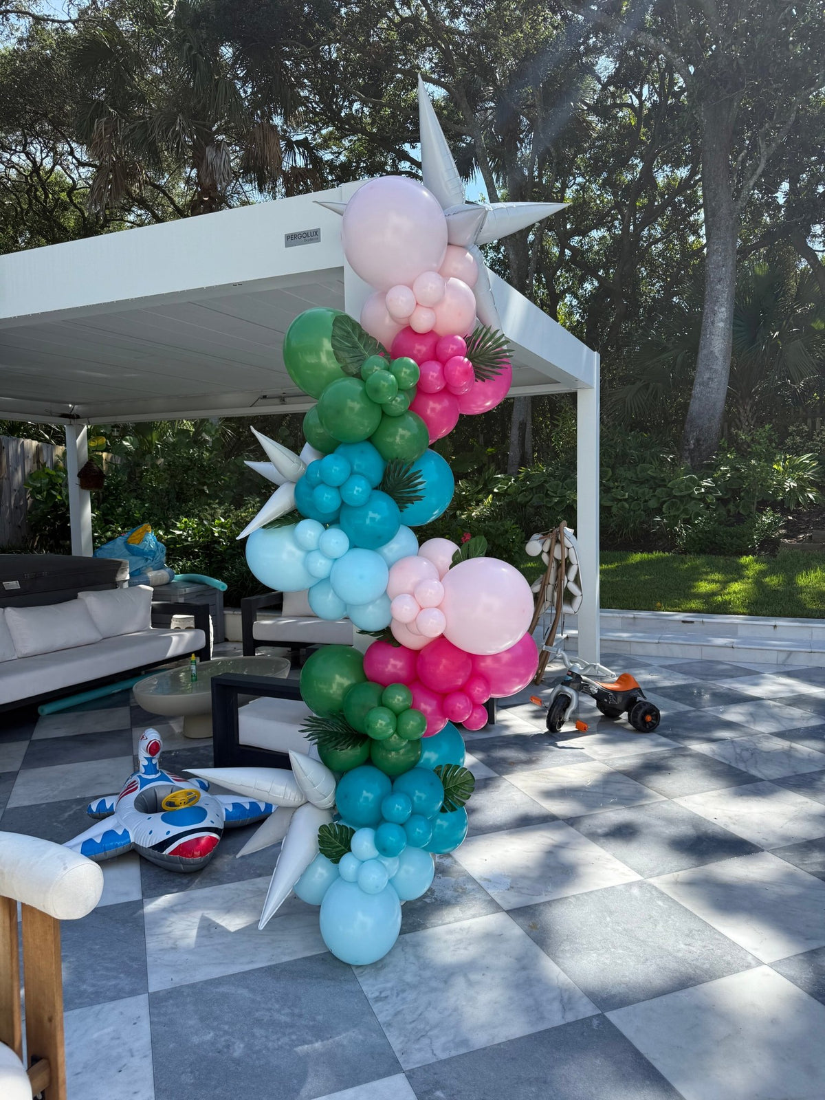 Custom Grab and Go Balloon Garland - Ellie's Party Supply