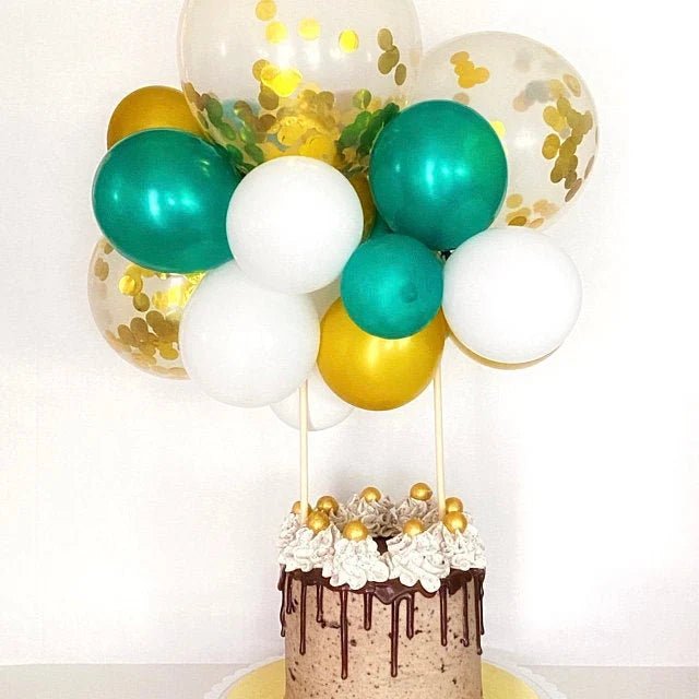 Custom Mini Balloon Cake Topper Kit | Choose Your Colors - Ellie's Party Supply