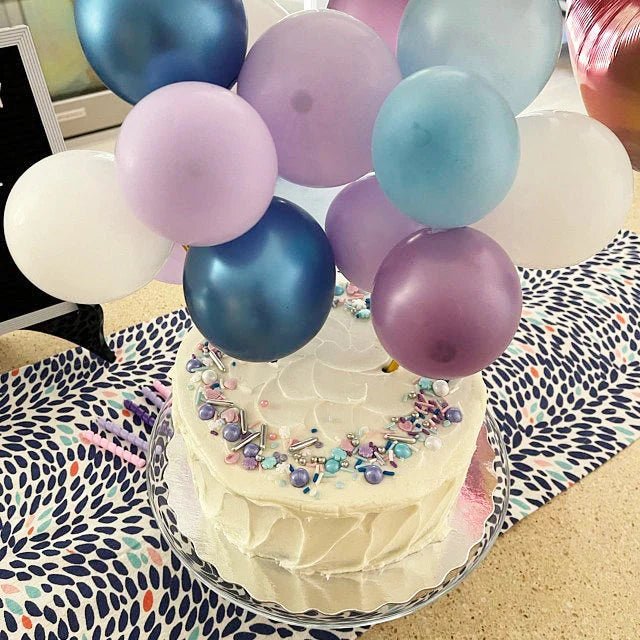Custom Mini Balloon Cake Topper Kit | Choose Your Colors - Ellie's Party Supply