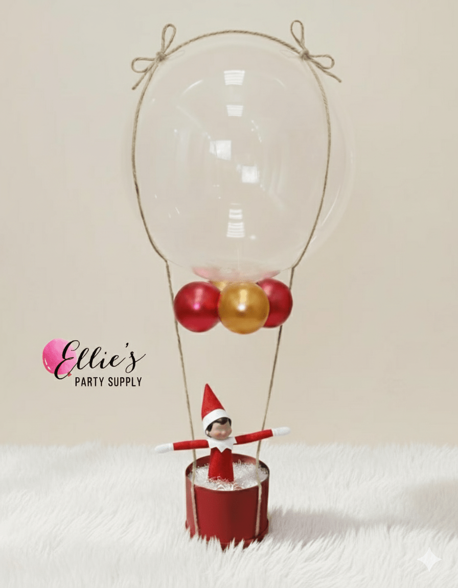 Elf’s Hot Air Balloon Adventure Kit | Elf Figure Not Included - Ellie's Party Supply