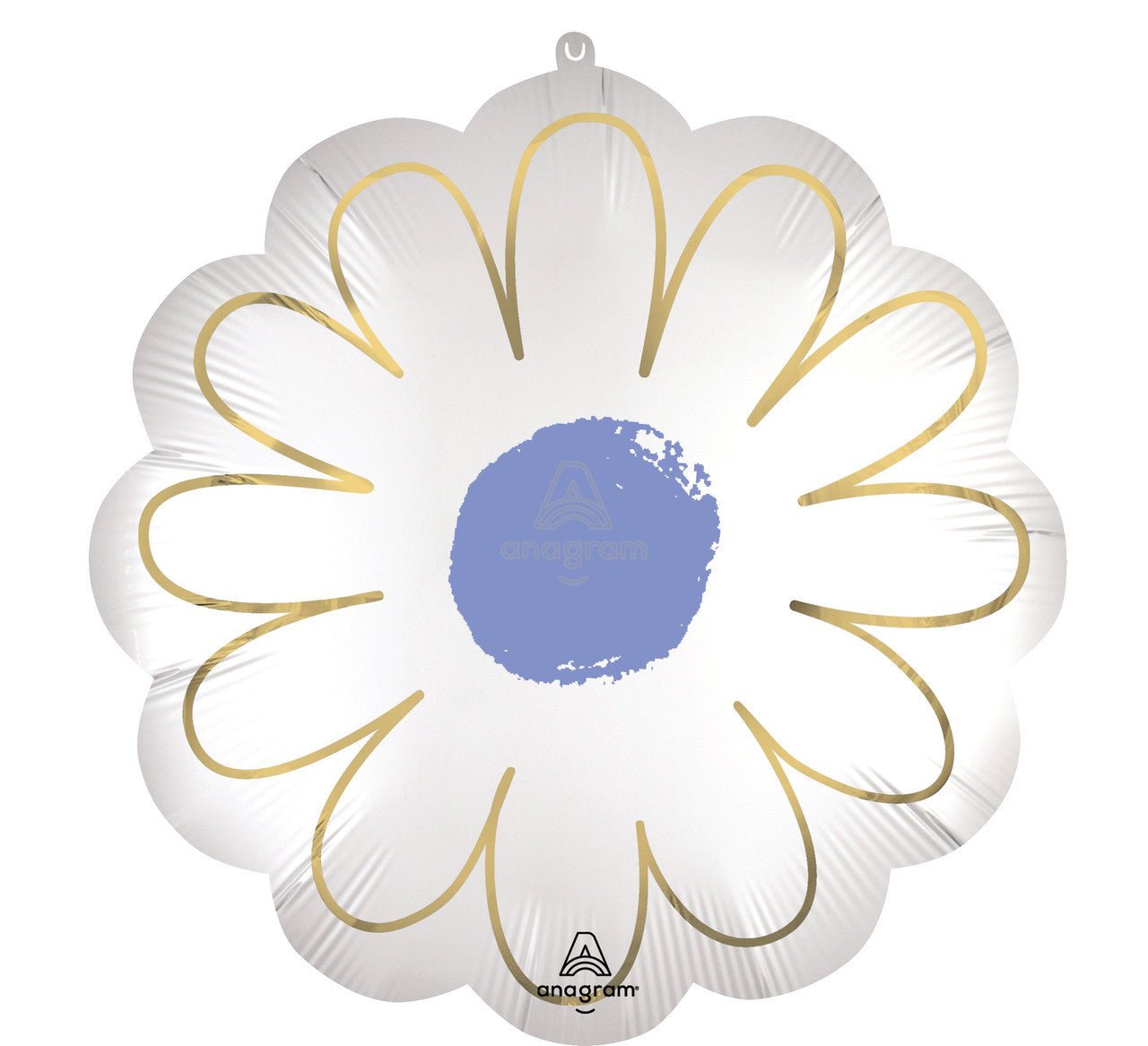 Flower Daisy Satin Balloons (11" and 21") –Double - Sided Balloons | Air or Helium Fill - Ellie's Party Supply