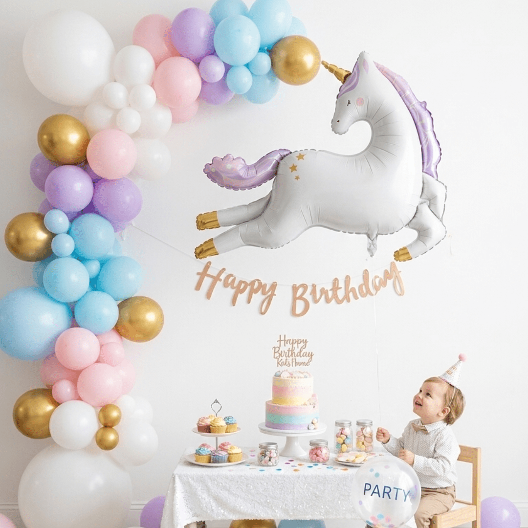 Flying Unicorn Balloon - Ellie's Party Supply