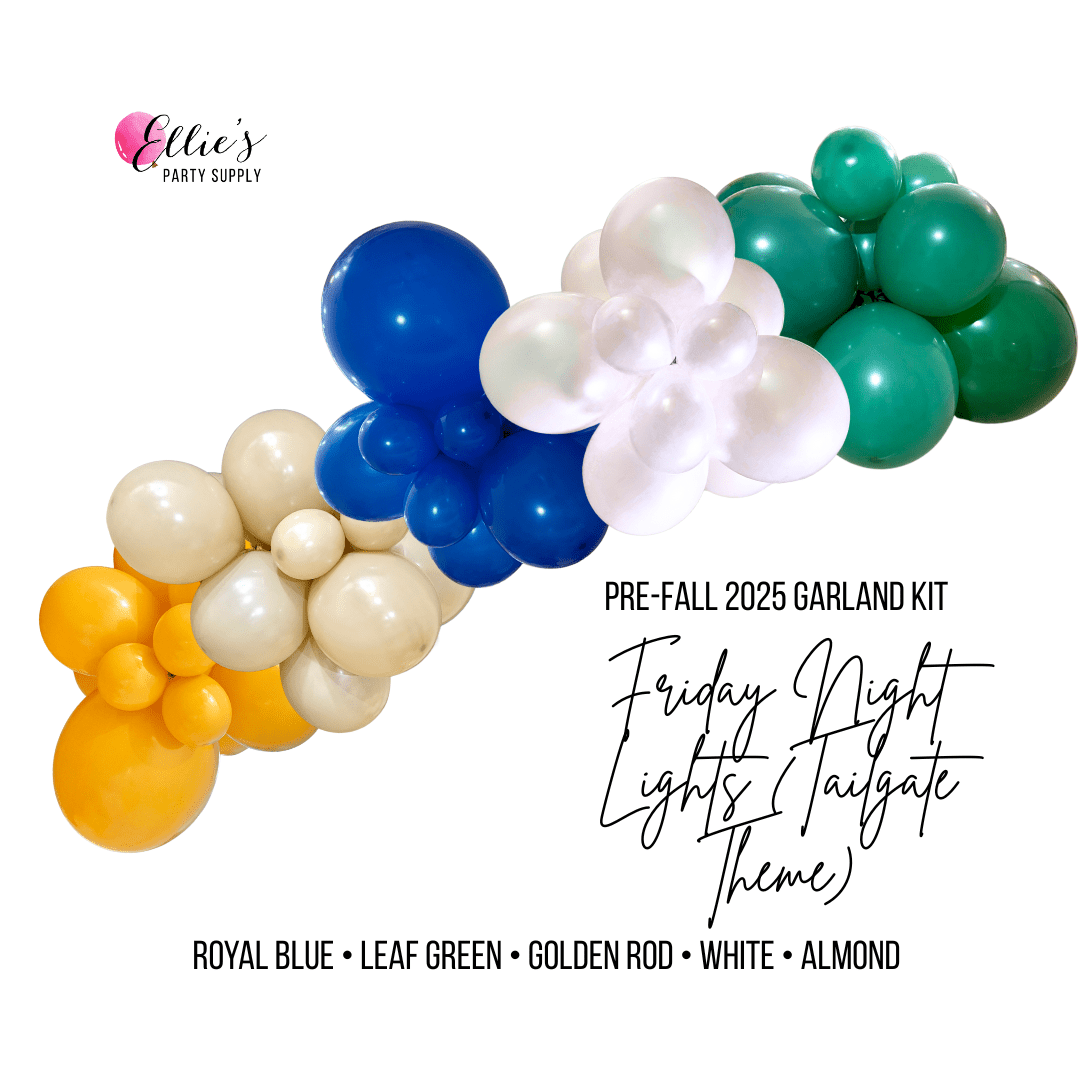 Friday Night Lights Balloon Kit – Pre - Fall Garland Cluster - Ellie's Party Supply