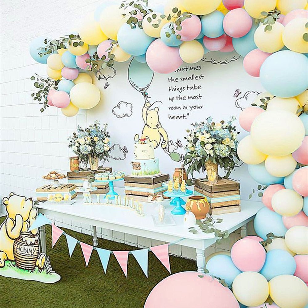 Pastel Gender Reveal Balloon Garland Kit - Ellie's Party Supply