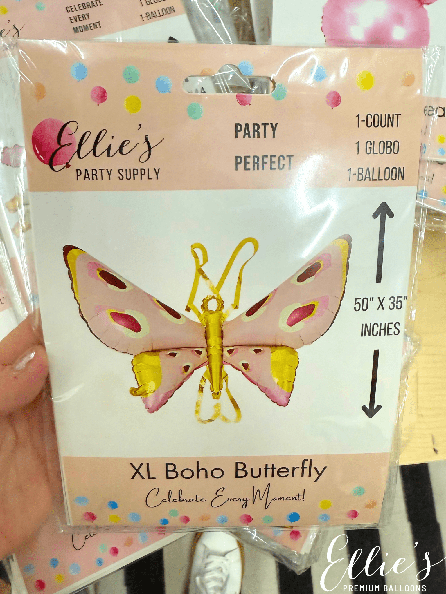 Giant Butterfly Balloon - Ellie's Party Supply