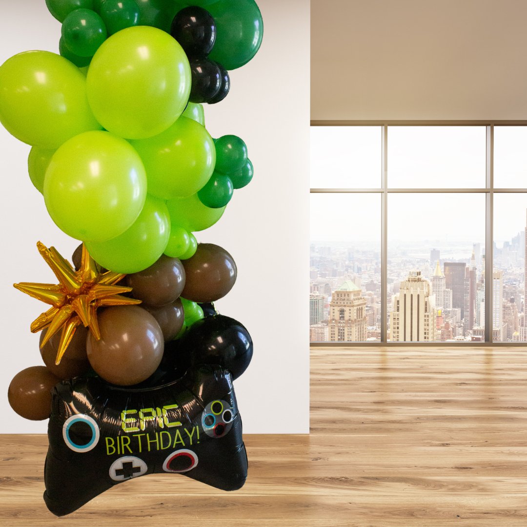 Giant Video Game Controller Epic Birthday Foil Balloon (18 Inches) - Ellie's Party Supply