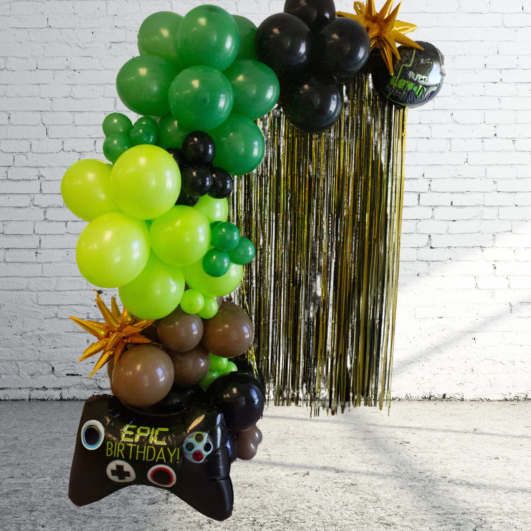 Giant Video Game Controller Birthday Balloon from Ellie's Party Supply